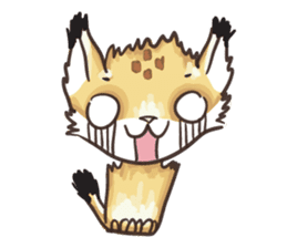 Lala the Lynx sticker #1358586