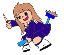 japanes girl sticker #1359009