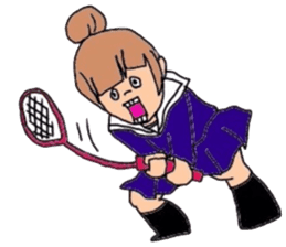 japanes girl sticker #1359011