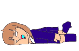 japanes girl sticker #1359027