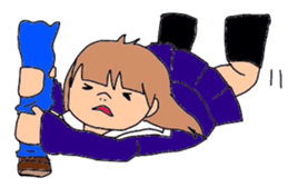 japanes girl sticker #1359038