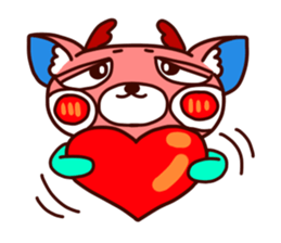 pink bambi sticker #1359604