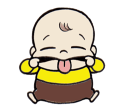 Baby go go go sticker #1359762