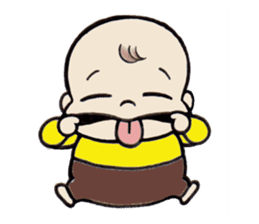 Baby go go go sticker #1359762