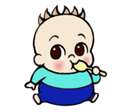 Baby go go go sticker #1359763