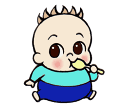Baby go go go sticker #1359763