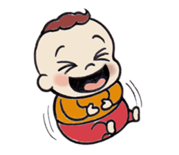 Baby go go go sticker #1359766
