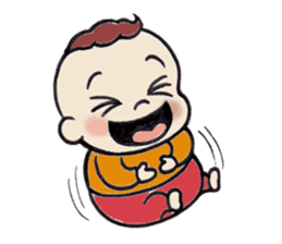 Baby go go go sticker #1359766