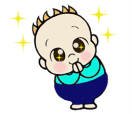 Baby go go go sticker #1359782