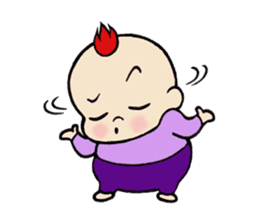 Baby go go go sticker #1359783