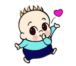 Baby go go go sticker #1359796