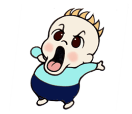 Baby go go go sticker #1359799