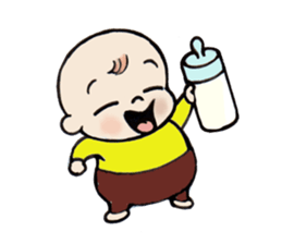 Baby go go go sticker #1359800