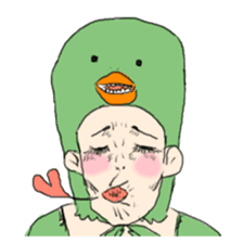 super bird human sticker #1360010