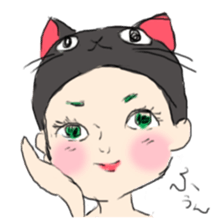 super bird human sticker #1360013