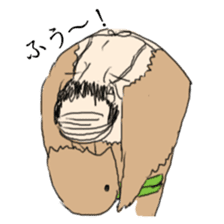 super bird human sticker #1360021