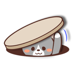 Day of a Silver Tabby Cat sticker #1360133