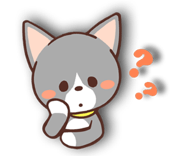 Day of a Silver Tabby Cat sticker #1360140