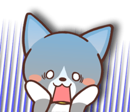 Day of a Silver Tabby Cat sticker #1360144