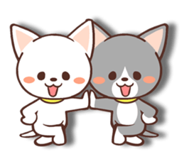 Day of a Silver Tabby Cat sticker #1360145