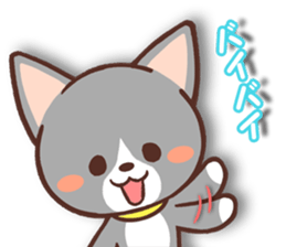 Day of a Silver Tabby Cat sticker #1360161