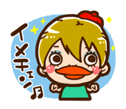 Painter of Ms. Mio sticker #1360166