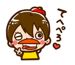 Painter of Ms. Mio sticker #1360169
