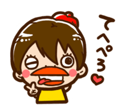 Painter of Ms. Mio sticker #1360169