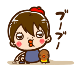 Painter of Ms. Mio sticker #1360170