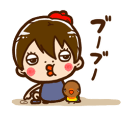 Painter of Ms. Mio sticker #1360170