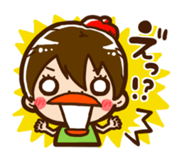 Painter of Ms. Mio sticker #1360172