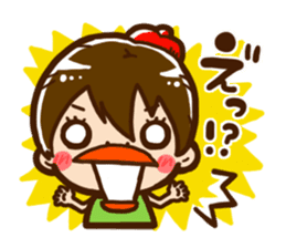 Painter of Ms. Mio sticker #1360172