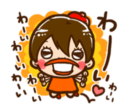 Painter of Ms. Mio sticker #1360176