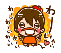 Painter of Ms. Mio sticker #1360176