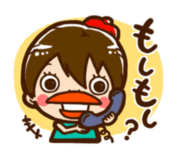 Painter of Ms. Mio sticker #1360184