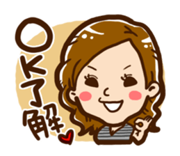 Painter of Ms. Mio sticker #1360193