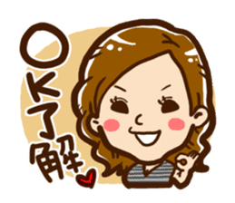 Painter of Ms. Mio sticker #1360193
