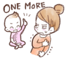 Situations Sticker mom & baby(toddler) sticker #1360603