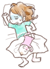 Situations Sticker  mom &  baby(toddler) sticker #1360608