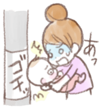 Situations Sticker  mom &  baby(toddler) sticker #1360613