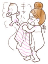 Situations Sticker  mom &  baby(toddler) sticker #1360616