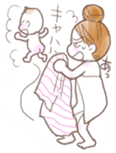 Situations Sticker mom & baby(toddler) sticker #1360616