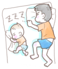 Situations Sticker  mom &  baby(toddler) sticker #1360626