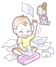 Situations Sticker mom & baby(toddler) sticker #1360627