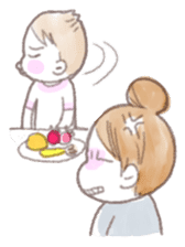 Situations Sticker mom & baby(toddler) sticker #1360635