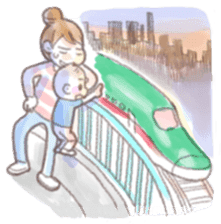 Situations Sticker mom & baby(toddler) sticker #1360641