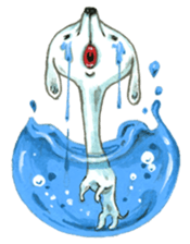 Department store of a small creature sticker #1360804