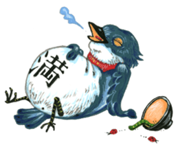 Department store of a small creature sticker #1360806