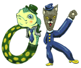 Department store of a small creature sticker #1360810