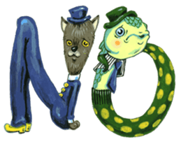 Department store of a small creature sticker #1360811